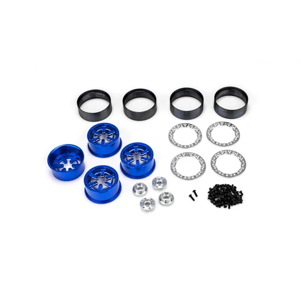 J Concepts Bulls Eye - 2.0 Crawler Wheel Blue 4 PC — image 2 of 3