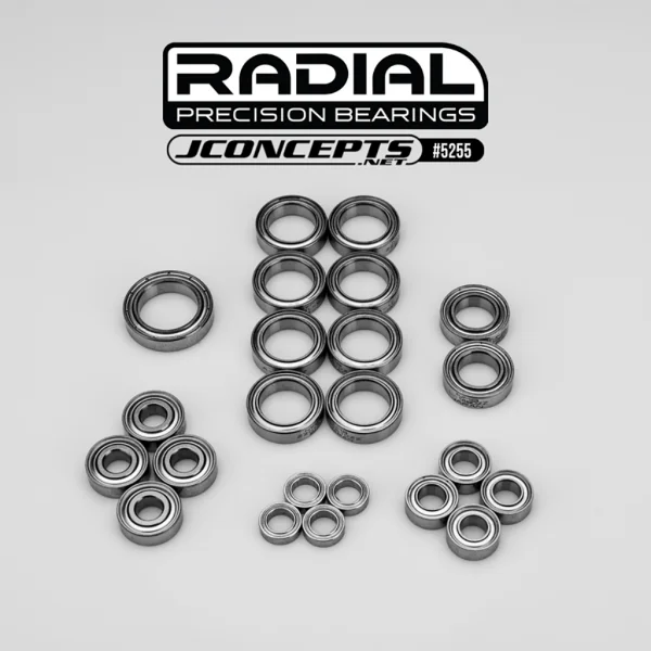J Concepts Radial NMB Bearing Kit 23pc - Fits XRAY XB4 24 25