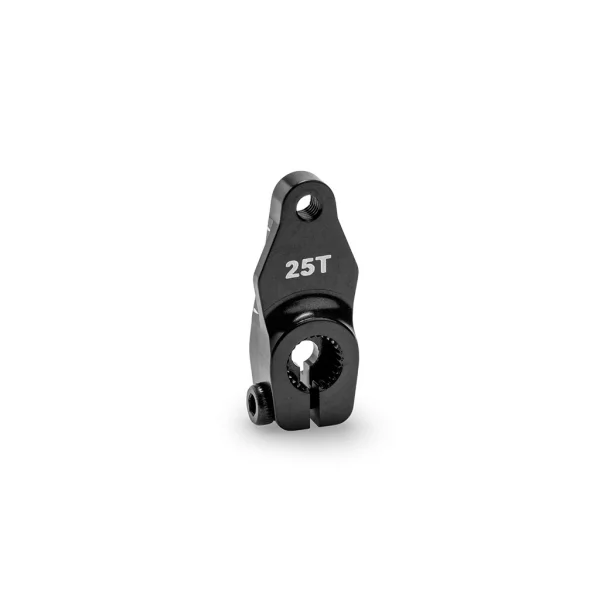 J Concepts 25T 0 Offset Alloy Clamping Servo Horn 16.5mm Black &mdash; image 2 of 2