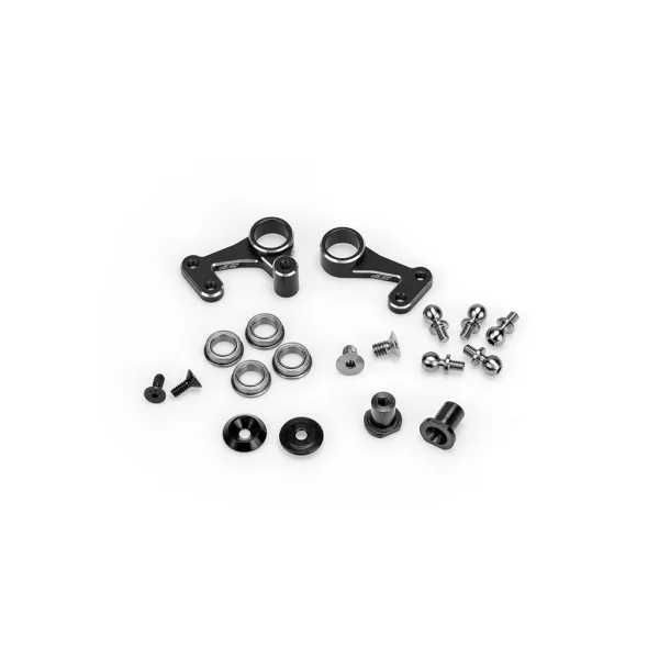 J Concepts RC10 1989 Stealth Alloy Bellcrank Set - Black — image 1 of 2