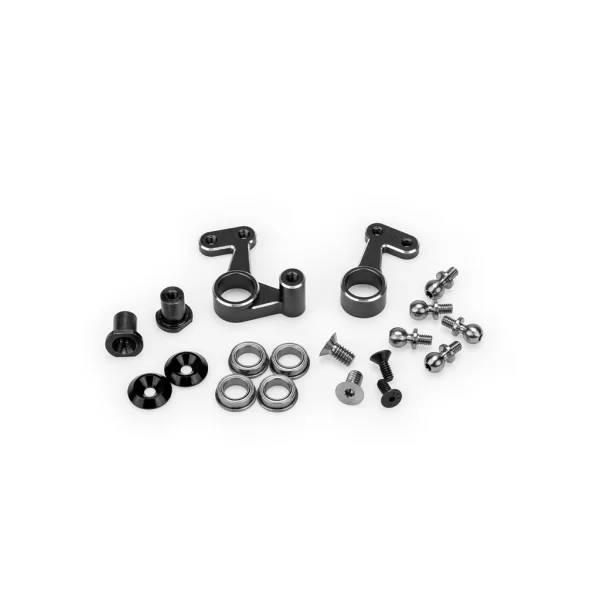 J Concepts RC10 | FT Gen2 Alloy Steering Bellcrank Set Black