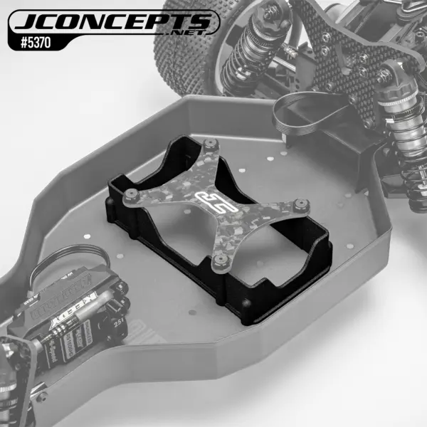 RC10 Factory Team Battery Box 3D Print - Black &mdash; image 2 of 2