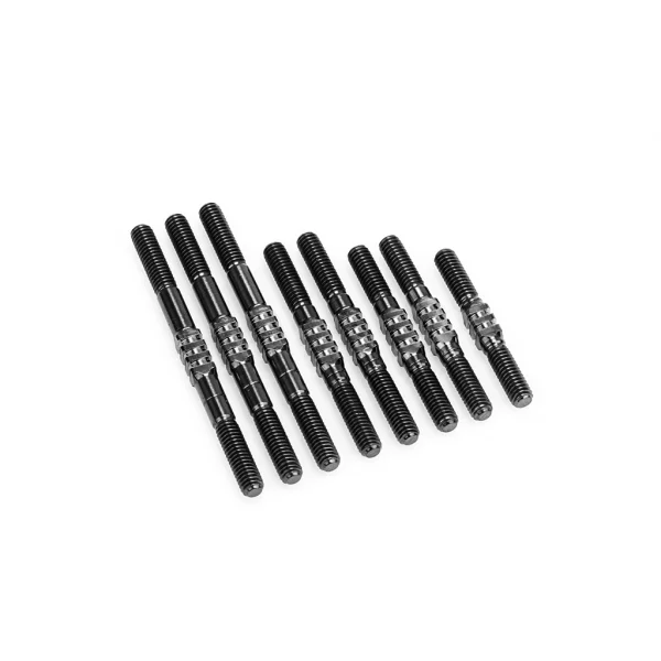 J Concepts RC10 FT Fin Titanium Turnbuckle Set Black - 8pc