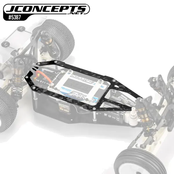 J Concepts 1991 RC10 Stealth Forged Carbon Fiber Top Deck — image 2 of 2