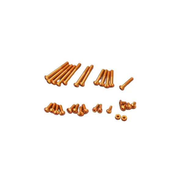 Alloy Screw Set EX-RR/EX2/LDT/NEXT Orange — image 1 of 2