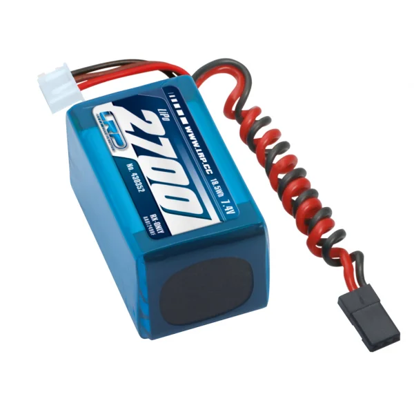 LRP LiPo 2700mAh 7.4v Receiver Pack - 2/3A Hump