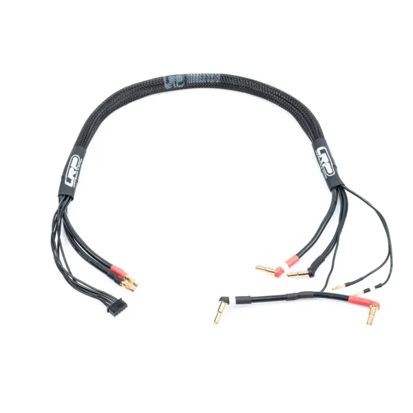 LRP 2 x 2S Charging Cable - 60cm - 4mm & XH 4/5mm + 2mm Balance