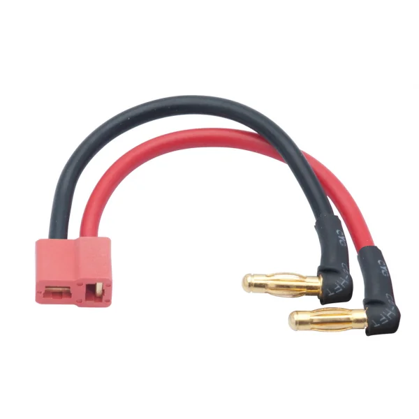 Lipo H/C Adaptor Wire-4mm Male Plug-US — image 2 of 2