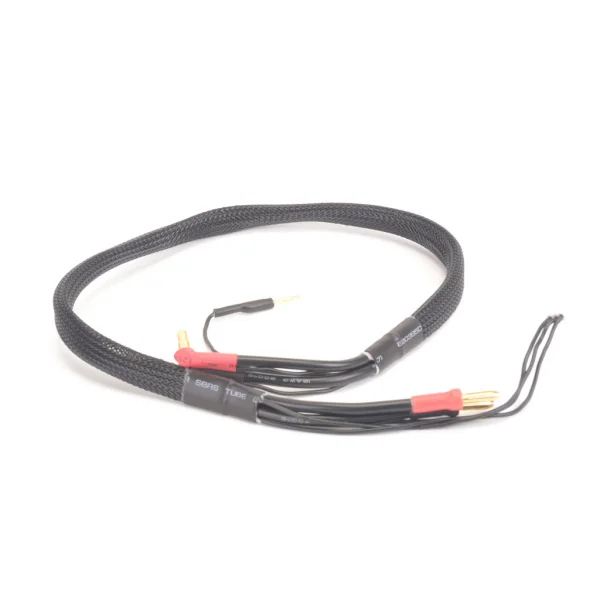 Charge Lead XH2S Balance Port - Black - 600mm