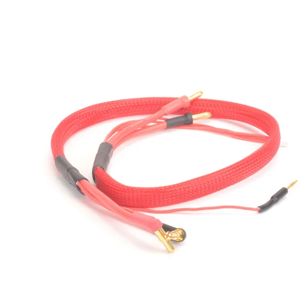 Charge Lead XH2S Balance Port - Red - 600mm