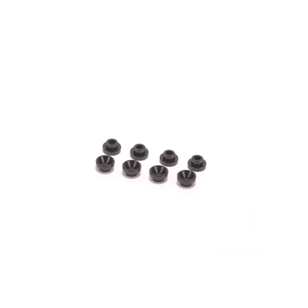Aluminium Servo Washer Black 5.0mm (8)