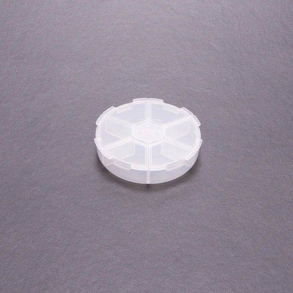 Monkey King Round Parts Box - 6 Compartments