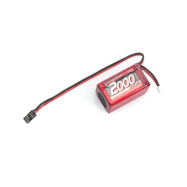 Nosram LiFePo Receiver Pack 2000mAh 6.6v - Hump