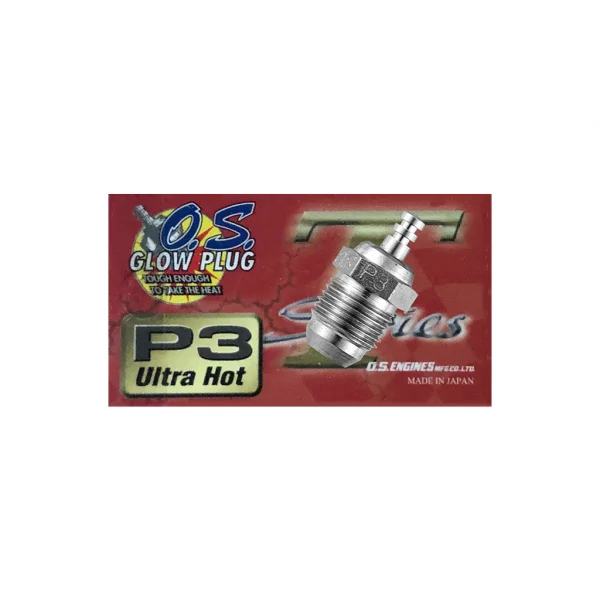 OS Glow Plug P3 Ultra Hot - Turbo Head