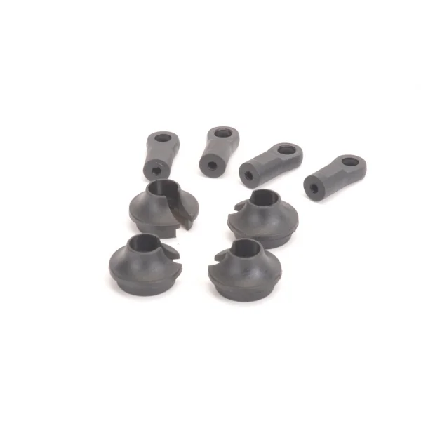 Shock Spring Retainer & Rod End - 4 pcs