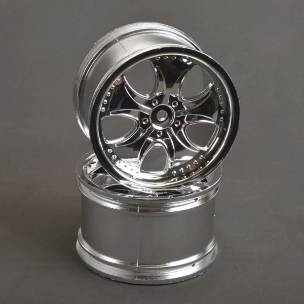 M/Truck Wheels - Chrome Cutter (2) ** CLEARANCE **
