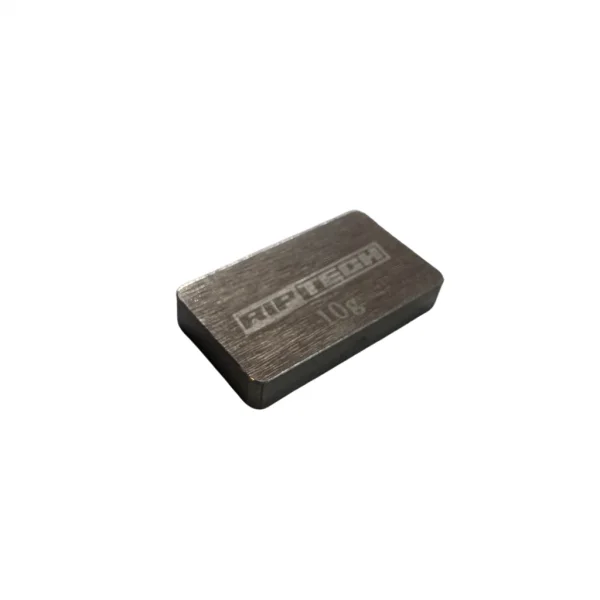 RIPTECH Tungsten Chassis Weight 10G - 10x18x3mm
