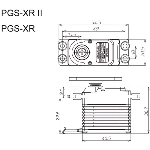 Sanwa PGS-XR2 Servo — image 1 of 2
