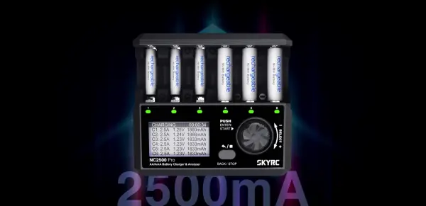 SKY RC NC2500 Pro AA/AAA DC Charger — image 3 of 3