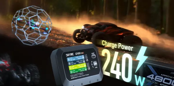 SKY RC Q100neo AC/DC Smart Quad Charger — image 7 of 8