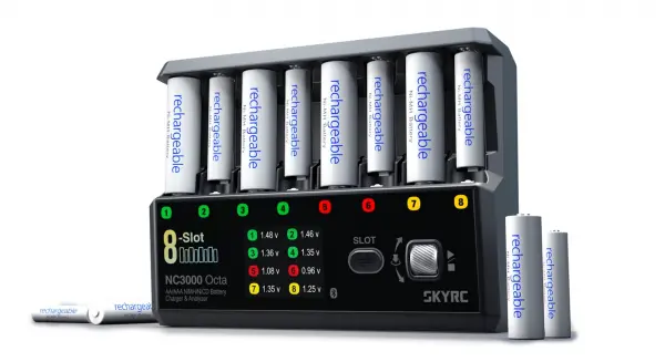 SKY RC NC3000 Octa AA/AAA NiNH/NiCD Charger — image 3 of 5