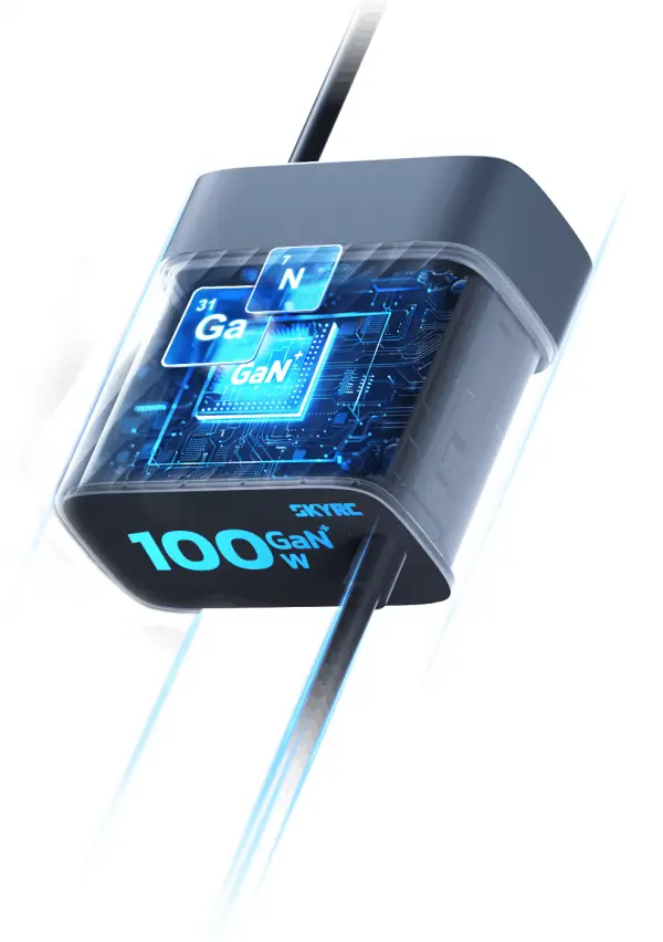 SKY RC PDC100 - 100W USB C GaN Power Supply with UK Plug — image 7 of 7