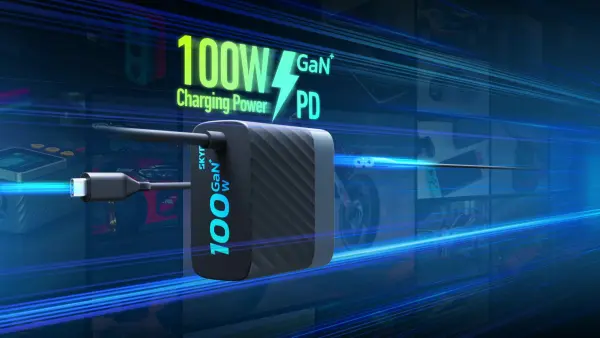 SKY RC PDC100 - 100W USB C GaN Power Supply with UK Plug — image 5 of 7