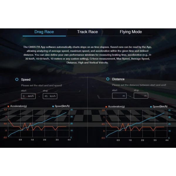 SKY RC GNSS Performance Analyzer / Speed Meter