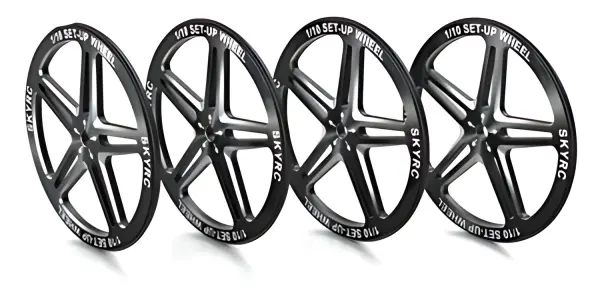 Sky 1:10 Set Up Wheels - Black (4) — image 1 of 2