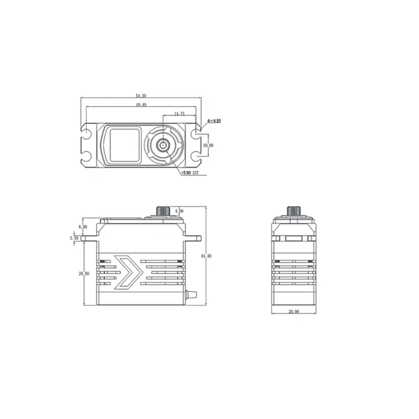 SRT 927S HV Brushless Servo