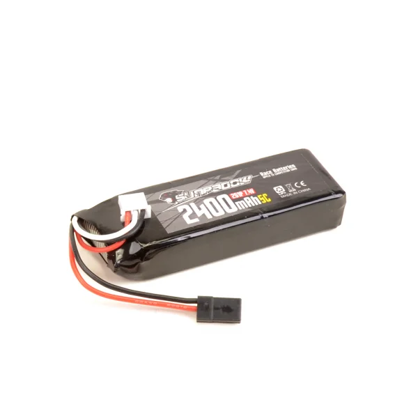 Sunpadow LiPo 2400mah 7.4V 5C Receiver Pack