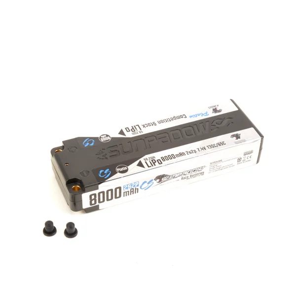 Sunpadow Platin Series HV LiPo - 8000mAh 2S2P 7.4V 130C