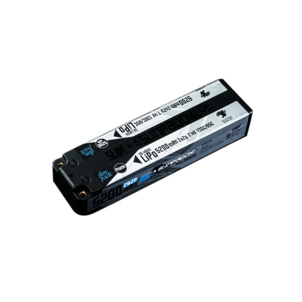 Sunpadow HV Slim Stick LiPo - 5200mAh 2S1P 7.4V 130C