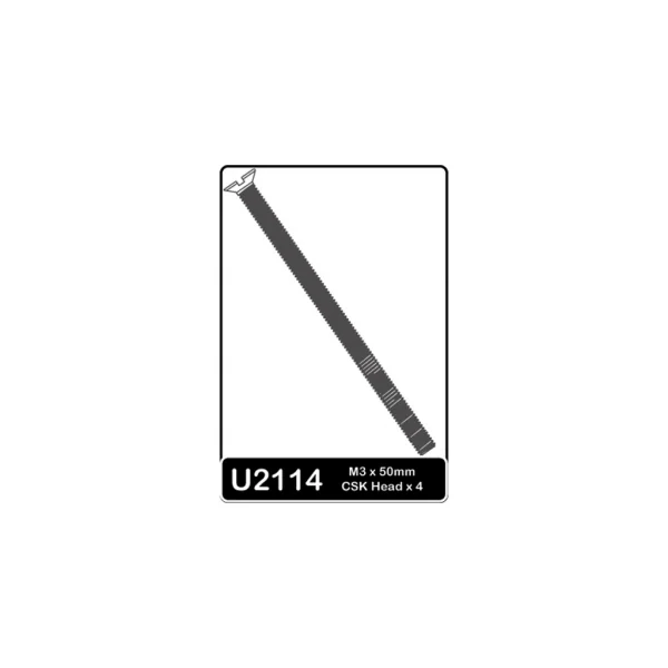 Speed Pack - M3 x 50 Countersunk Screws