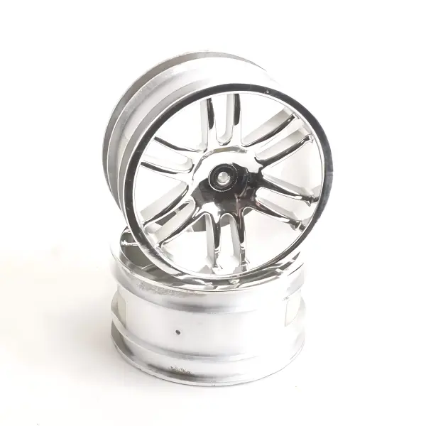 Wheel; Twin 6 Spoke Chrome - BIG 6