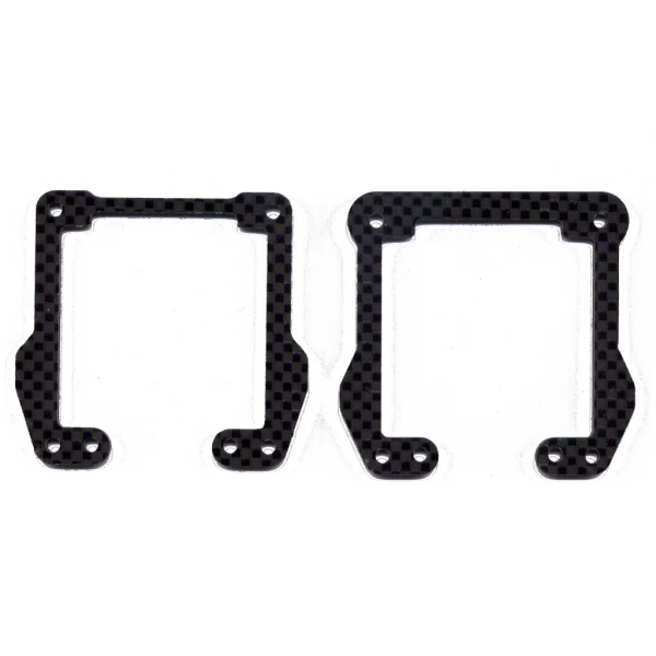 Carbon Fibre Susp Risers; Fr and Rr - Mi2