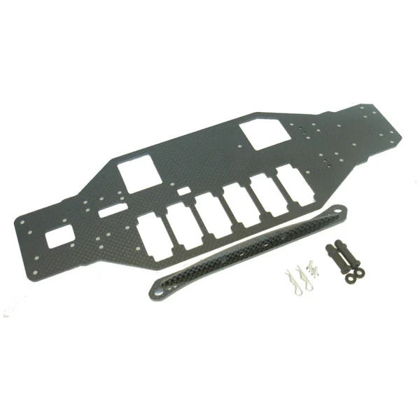 Carbon Fibre Teemu 3700 Chassis Set - Mi2