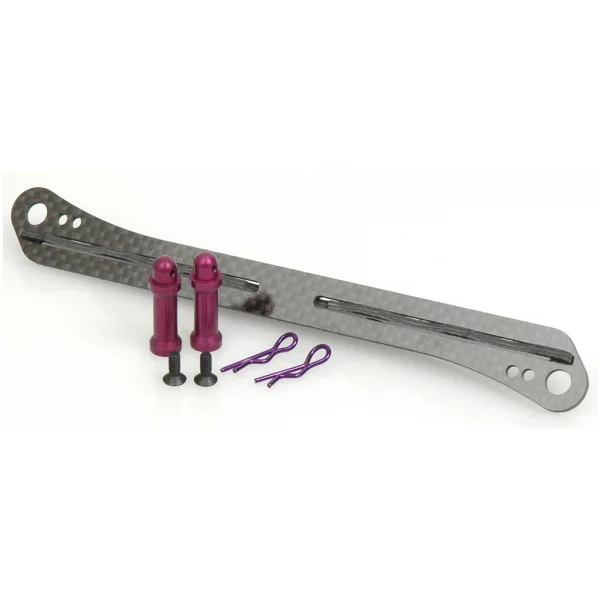 Carbon Fibre Battery Strap & Alloy Posts; 4200