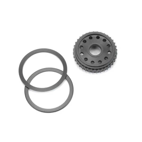 CNC Diff Pulley & Fences; 36T - Mi4
