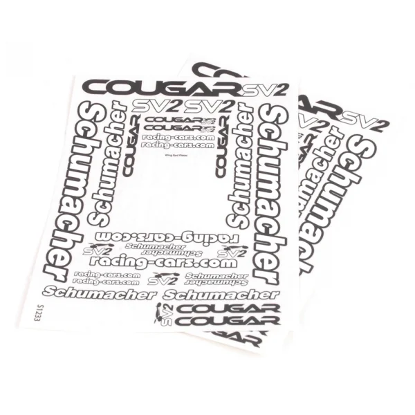 Decal sheet - Cougar SV2 (2) — image 1 of 3