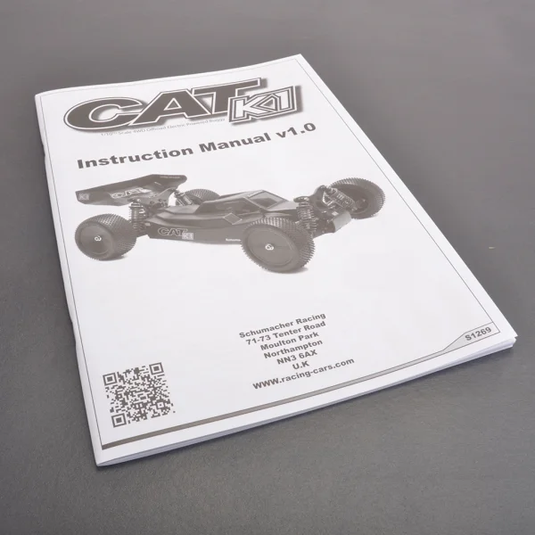 Instruction Manual - CAT K1 — image 1 of 3