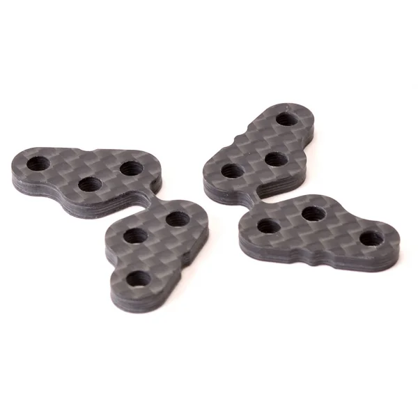 Carbon Fibre Optional Rear Hub Carrier Arm Set - Mi5 (2pr)