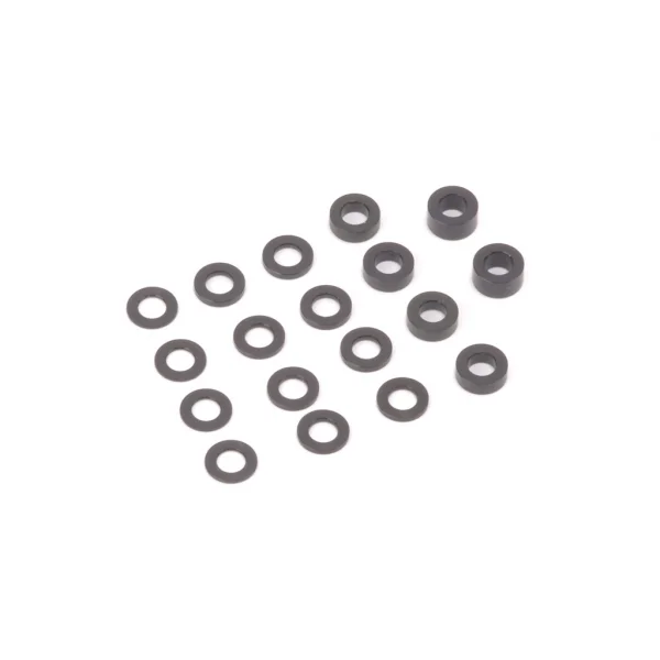 Speed Pack Alloy Black Washers - Mi5 - 16pc