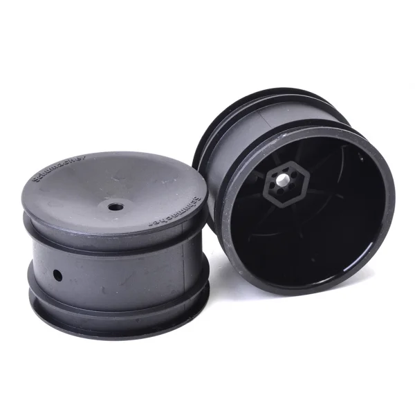 Schumacher Buggy Rear Wheels - 12mm Hex - Black