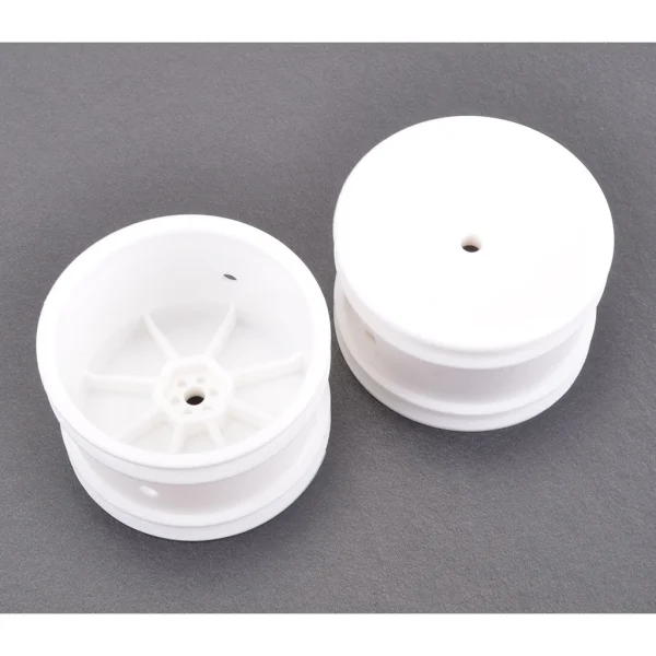 Schumacher Buggy Rear Wheels - 12mm Hex - White (2)