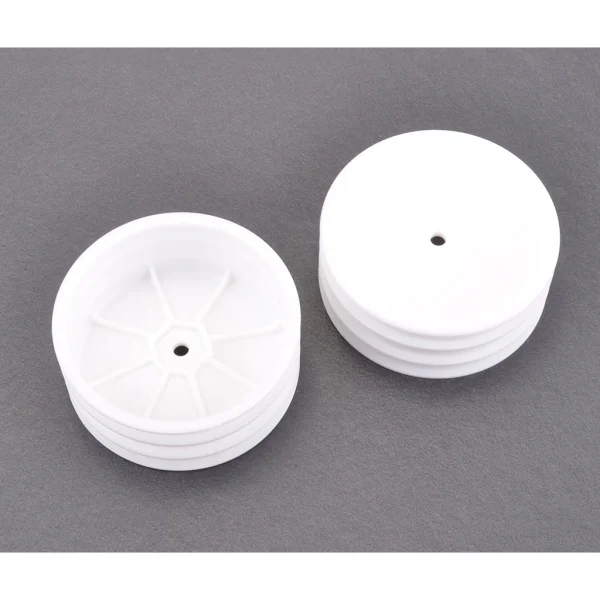 Schumacher Buggy 2WD Front Wheels - 12mm Hex - White