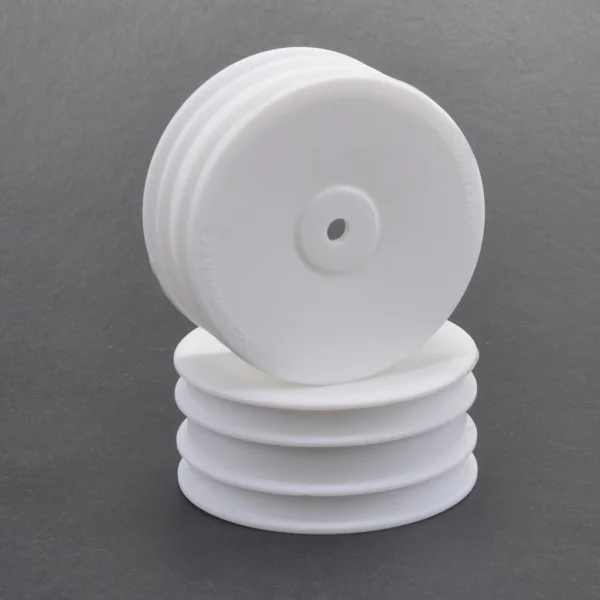 Schumacher Buggy 4WD Front Wheels - 12mm Hex - White