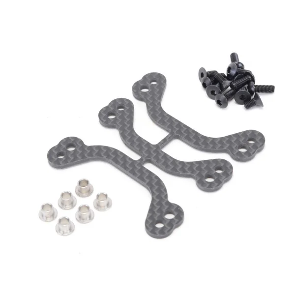 Carbon Fibre Wishbone Strap Set - Mi5evo (3 pcs)