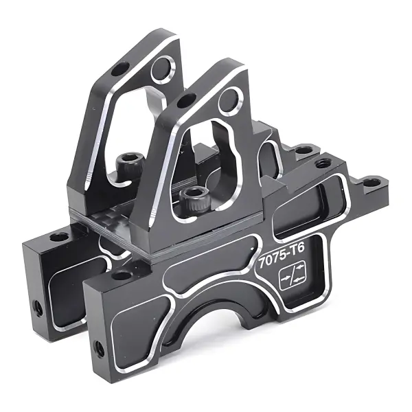 Schumacher Alloy Upper Rear Transmission Housing V2 - Cougar KF/Cat K1/Aero — image 1 of 3