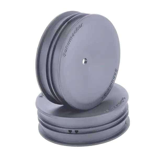 Schumacher Slim 2WD Front Hex Buggy Wheel - Black